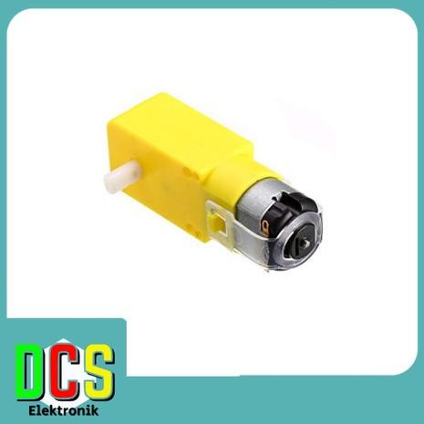 Jual Motor DC Gear Box dan Roda untuk robot untuk arduino smart car - 1 ...