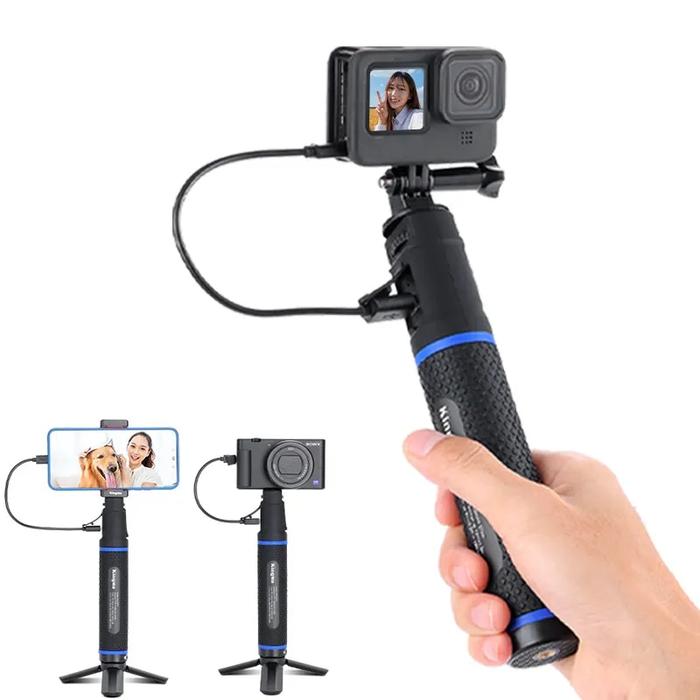Selfie Stick Osmo Action Power Bank Jual 10000mAh Hand Grip Power