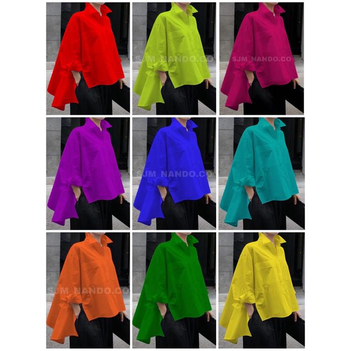 Gambar (Rb3) NANDO KEMEJA EMERIN PULLSIZE DEPAN KANTONG HIDUP DAN FASHION dari zemmm undefined Tokopedia