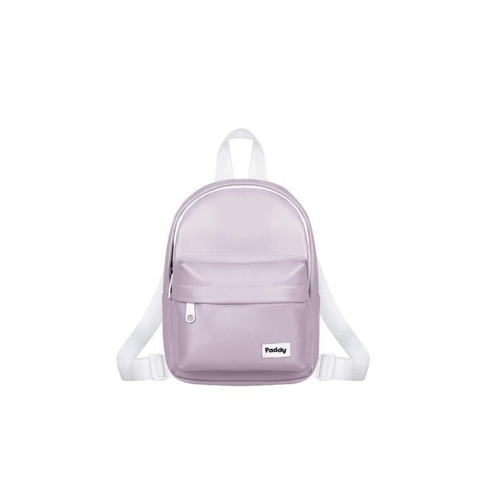 Gambar Paddy Yuppie Mini Basic Leather Backpack 2 in 1 - Tas Mini Serbaguna - Lilac dari Paddy Official undefined Tokopedia