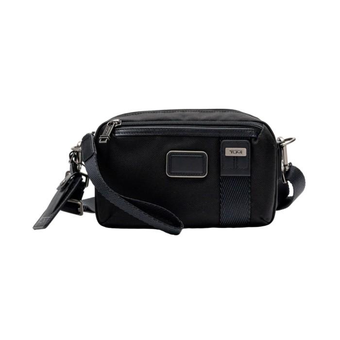 Tumi Area Crossbody Bag Leather TUMI Alpha Small Crossbody Bag