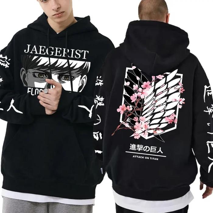 Gambar New Anime Attack on Titan Jaegerist Floch Forster Double Sided Pr dari Dazaiosamu Langgeng undefined Tokopedia