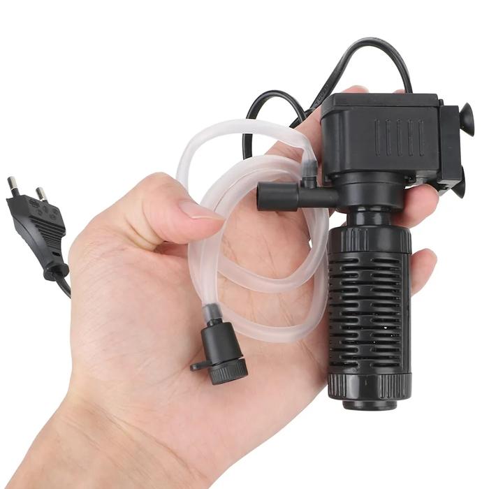 Gambar 3 in 1 Filter Water Purifier Oxygenation Submersible Filtration Mini dari gausastore undefined Tokopedia