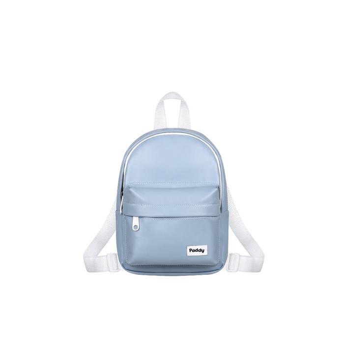 Gambar Paddy Yuppie Mini Basic Leather Backpack 2 in 1 - Tas Mini Serbaguna - Sky Blue dari Paddy Official undefined Tokopedia
