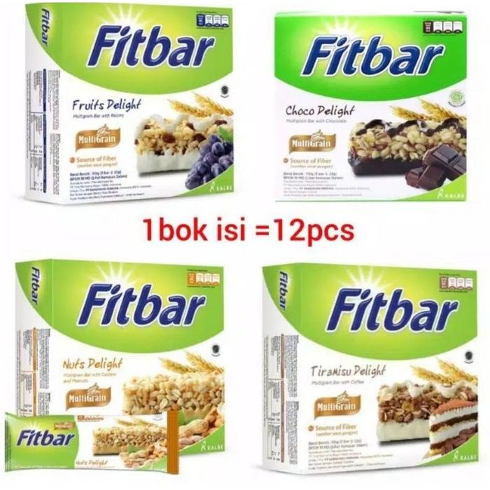 Gambar Enak!!! FITBAR 1 BOX ISI 12 PCS - TIRAMISU, 1 BOX ISI 12 dari Top Shopediaa undefined Tokopedia