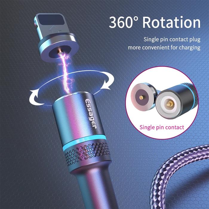 Jual Essager Magnetic Cable Micro USB Charger For Android Mobile