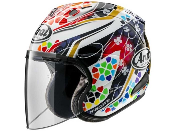 Gambar Arai SNI VZ-RAM NAKAGAMI GP2 Helm Half Face Original - White - M dari Arai Indonesia undefined Tokopedia