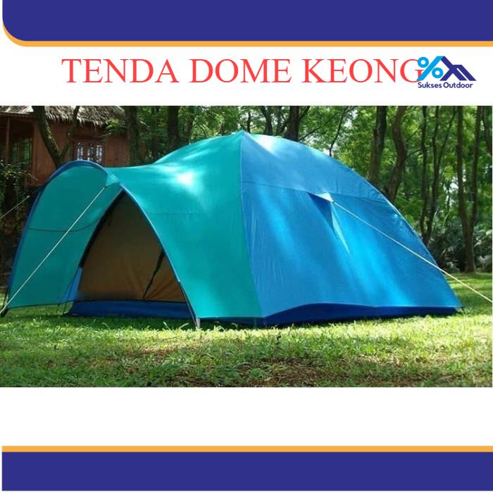 Gambar Tenda Dome Keong Double Layer Kaps 8 orang - Outdoor Camping - Orange dari SUKSES OUTDOOR GEAR undefined Tokopedia