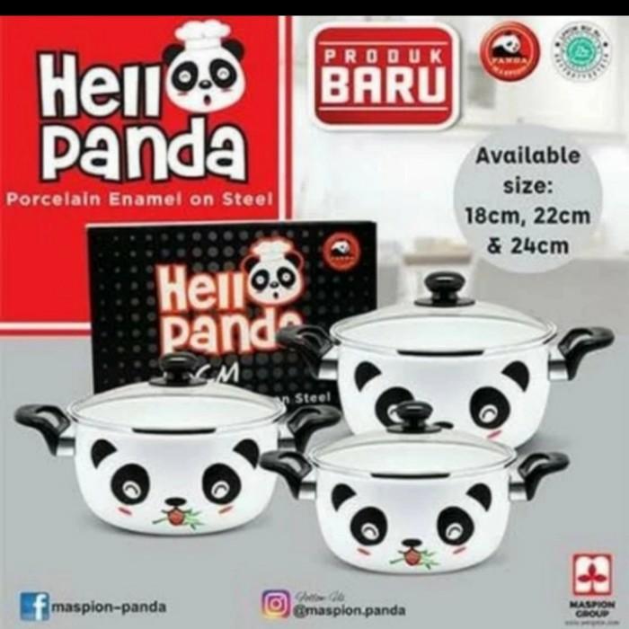 Gambar panci hello panda stenlis Maspion - 24 dari grosir perabotan8 undefined Tokopedia