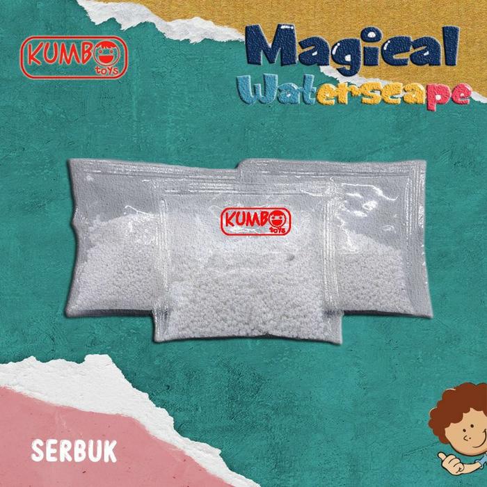 Gambar Mainan Edukasi Anak Magical Waterscape RefillGel Serbuk Penggumpal - Serbuk Penggumpal dari Kumboid undefined Tokopedia