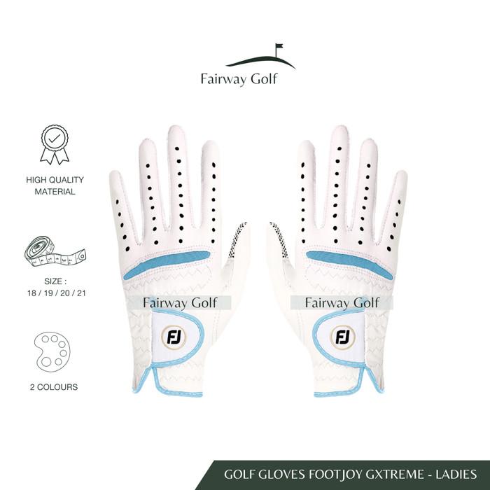 Gambar Sarung Tangan Golf Ladies GTXtreme (Anti Slip) - Pair (Kiri kanan) 656 - 21, Biru dari Fairway Golf Store ID undefined Tokopedia