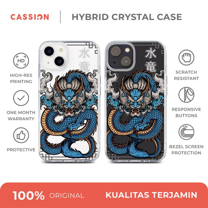 Gambar Hybrid Case For iPhone 16 15 14 13 12 11 Pro Max Mini XR XS MAX 7 8 Plus SE 2 3 Cassion King of Dragons - Hybrid Crystal, IP 15 Pro Max dari Cassion Official undefined Tokopedia