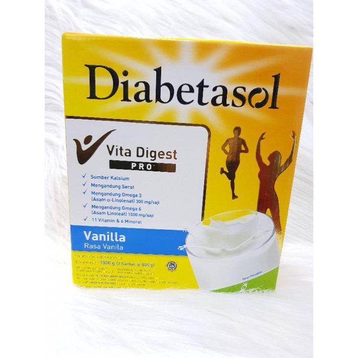 Gambar promo DIABETASOL VANILLA DAN COKLAT 950G dari Basyiruddin tokostore undefined Tokopedia