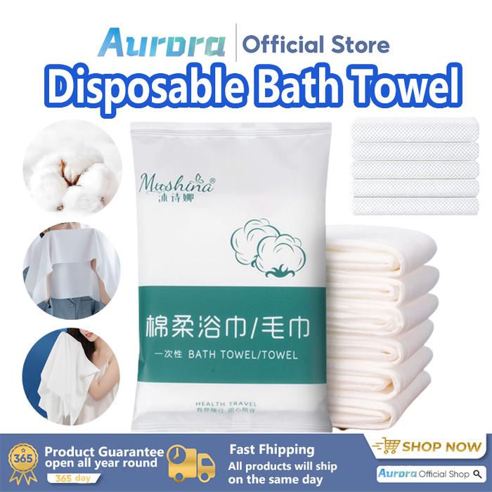 Gambar Diskon Disposable Bath Towel Travel Hotel Disposable Towel Quick-Dryin dari hanum store 2020 undefined Tokopedia