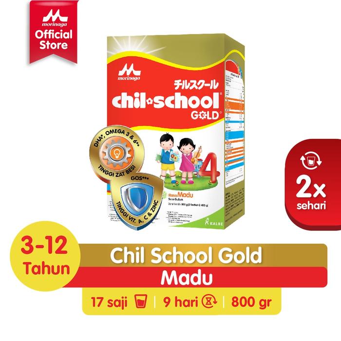 Gambar [Nche] Morinaga Chil School Gold Madu 800G Susu Formula Pertumbuhan dari Neleche undefined Tokopedia