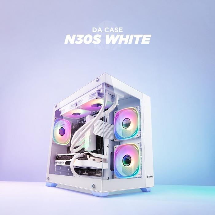 Gambar Digital Alliance N30S V2 Casing Komputer M ATX - DA PC Case N30S V2 - Putih dari tokohseja undefined Tokopedia
