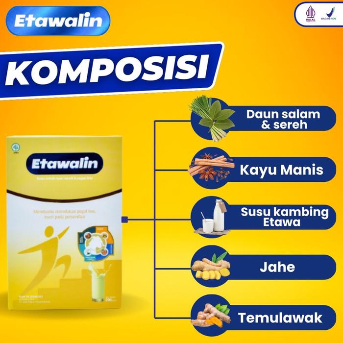 Gambar ETAWALIN ORIGINAL  Susu Kambing Etawa Tingkatkan Kepadatan Tulang dari Bari tokostore undefined Tokopedia