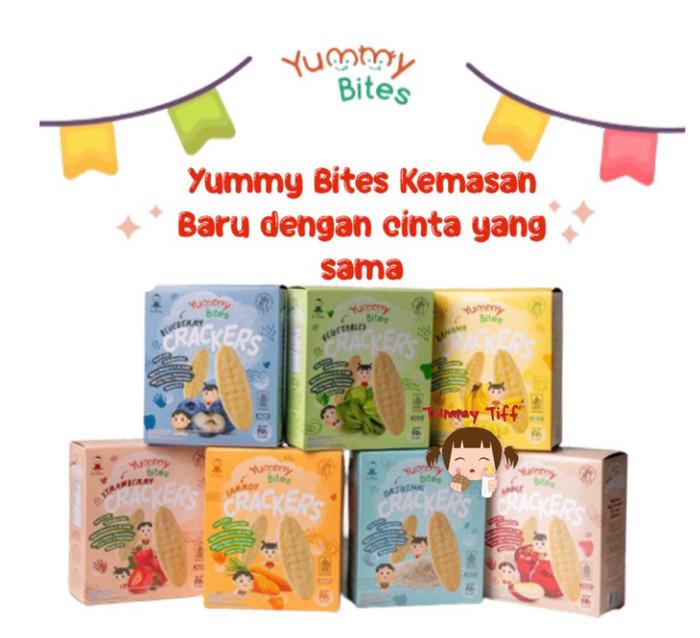 Gambar Yummy Bites Baby Rice Crackers ( 6Mo+, Diatas 6 Bulan) Good - YB MINI carrot dari aasteriashop undefined Tokopedia