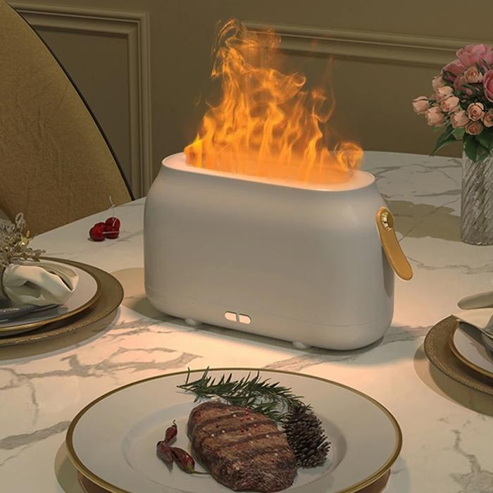 Gambar Flame Air Humidifier 180ML Mist Humidifiers USB Mini Air Purifiers dari LYCORIS MALL undefined Tokopedia