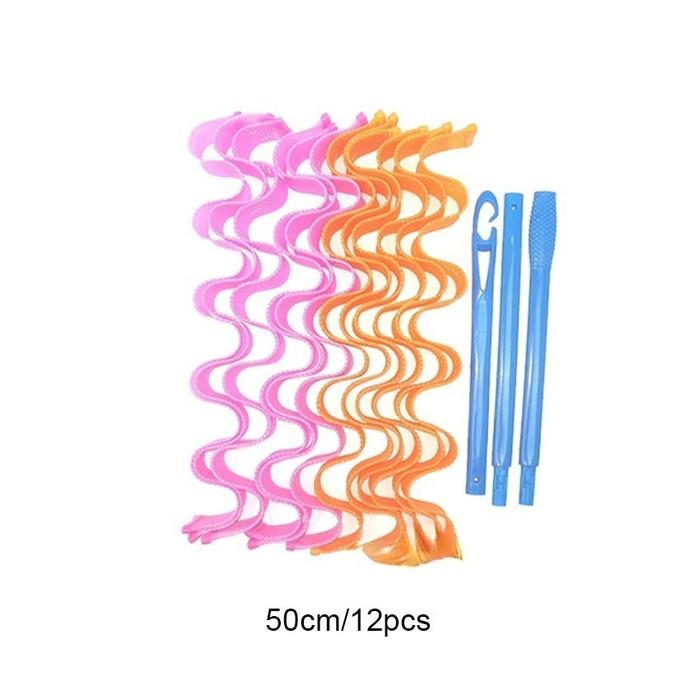 Gambar Heatless Curl Magic Leverage Curly Keriting Rambut Instant Hair Curler - 50cm(12Pcs) dari FunToys711 undefined Tokopedia