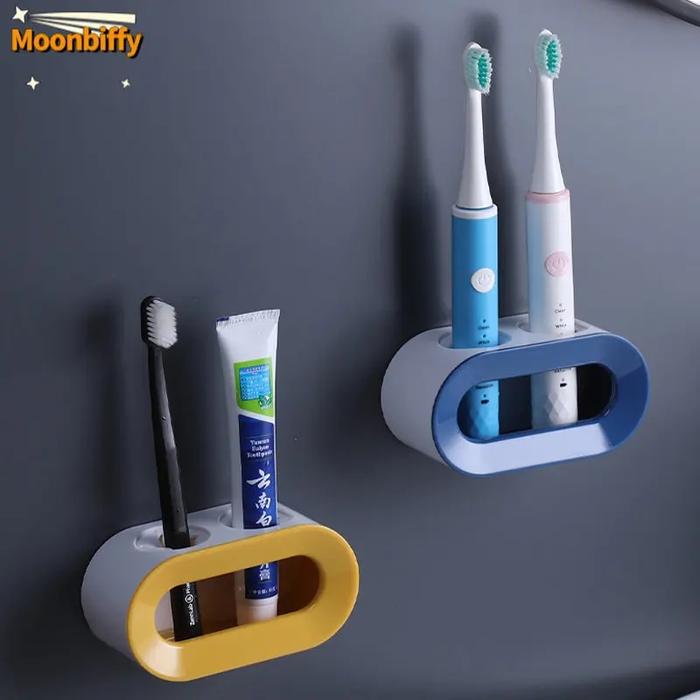 Gambar Bathroom Organizer Electric Toothbrush Holder Accessories Sets dari Zendea Store undefined Tokopedia