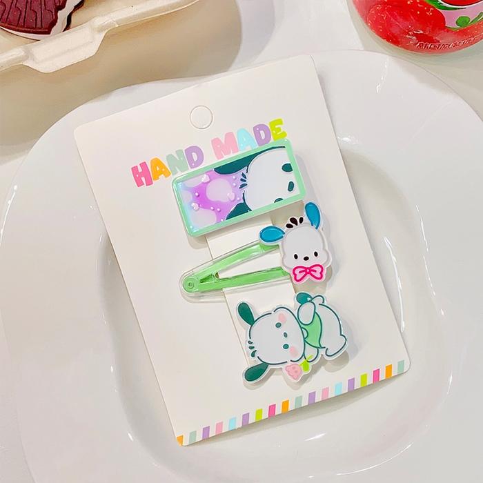 Gambar 3 PCS SET JEPIT RAMBUT SANRIO ANAK BARU LUCU CINNAMOROLL KUROMI MELODY - POCHA 3 dari Grosirpaperbag.id undefined Tokopedia