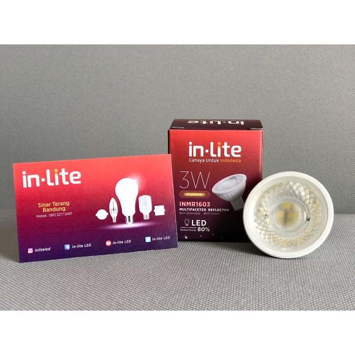 Jual LAMPU LED MR16 3W 3 WATT INLITE TUSUK 2 PIN 220V - INMR1603 ...