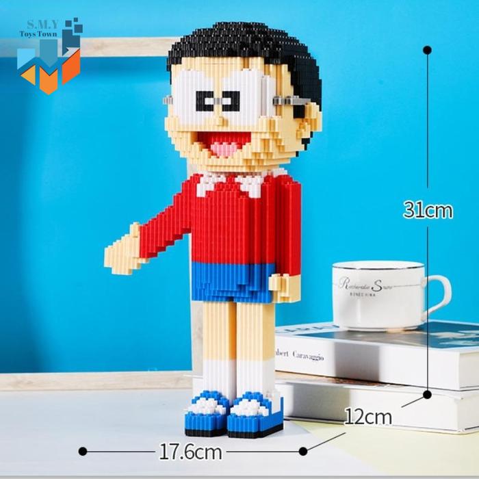 Gambar NEW Nano Blocks MEDIUM DORAEMON SERIES 3D Model, Mainan Blok Susun - Nobita dari TRENDYKIDS OFFICIAL undefined Tokopedia