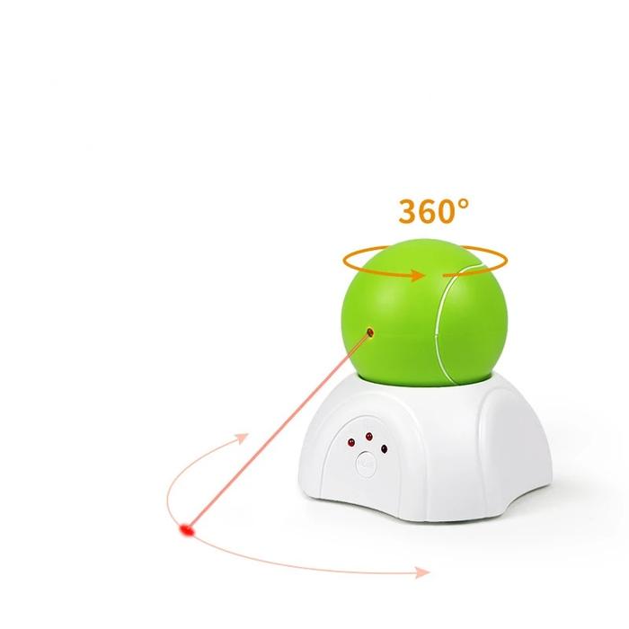 Gambar Laser Ball Toy Smart Teasing Funny Interactive Pet Supplies Cat Toys dari thingamabob-6 undefined Tokopedia