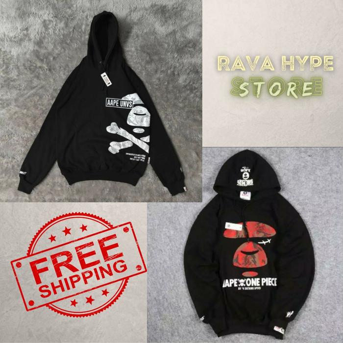 Jual Hoodie AAPE One Piece AAPE Skull Jaket Sweater Hoodie A Bathing Ap One Piece S Kota Surabaya Ravahypestore Tokopedia