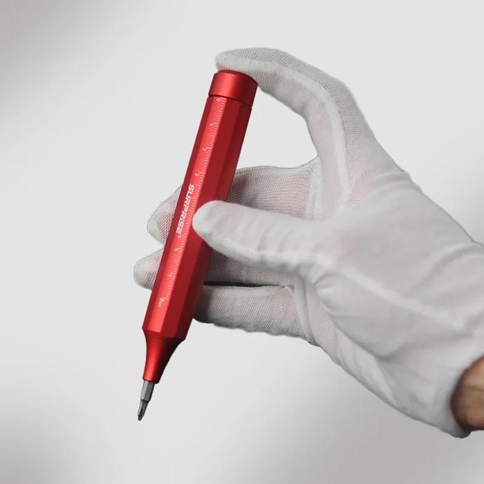 Gambar Portable Precision Screwdriver Set Built In Bit Pen Screwdriver 12 In dari poppycock undefined Tokopedia