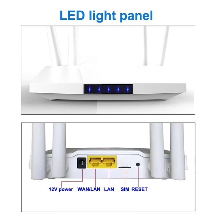 Gambar 300Mbps Networking Wps Lte Cpe Wireless Modem Sim Card Router 4G Wifi dari jessiemall undefined Tokopedia
