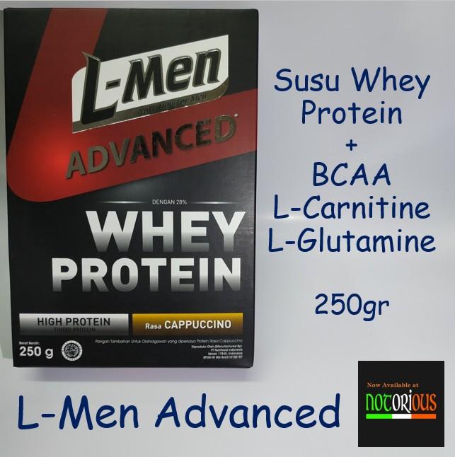 Gambar Terlaris L-Men Advanced Cappucino Susu Tinggi Protein Whey Bcaa Lmen dari UCI Store77 undefined Tokopedia
