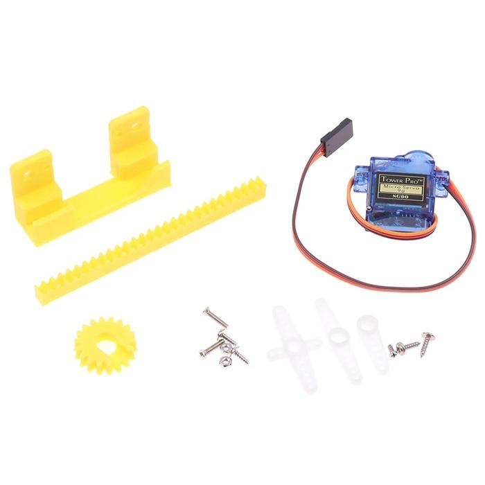Gambar Linear Servo Robot Arm Robotics Education Kit Invention Arm dari ransack undefined Tokopedia