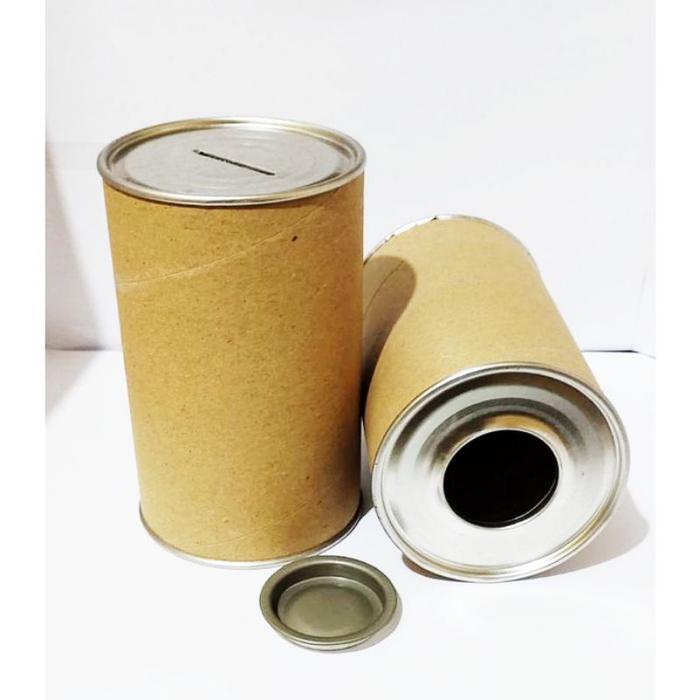 Gambar DISTRIBUTOR Celengan Kaleng KOMPOSIT Ukuran SMALL / Papertube Polos Te dari CRYSMON 0 undefined Tokopedia