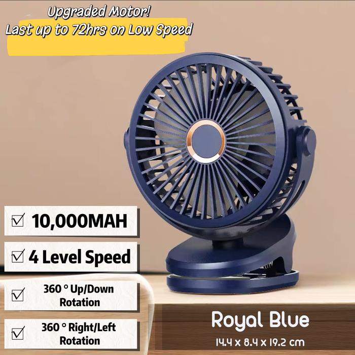 Gambar New [SG] Portable Fan Desktop Fan Table Fan Clip On Fan  Baby Stroll dari KARNI CAT undefined Tokopedia