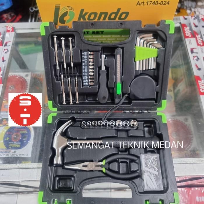 Gambar 39pcs HOME USE HAND TOOLS PERKAKAS RUMAH SET KIT 39 pcs PVC KONDO dari Bangun JayaStore undefined Tokopedia