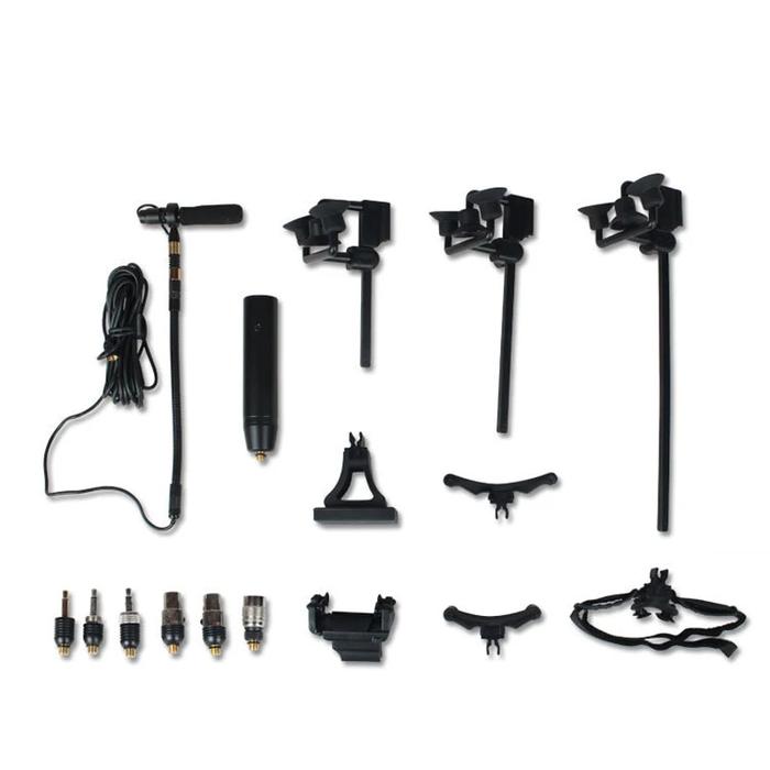 Gambar Professional Musical Instrument Microphones Set With 8 Types Clips dari pondage undefined Tokopedia
