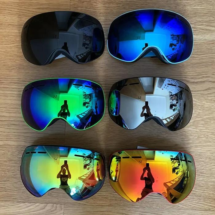 Gambar Ski Goggles With Magnetic Double Layers Lens Skiing Antifog Uv40 dari Damai Area3 undefined Tokopedia