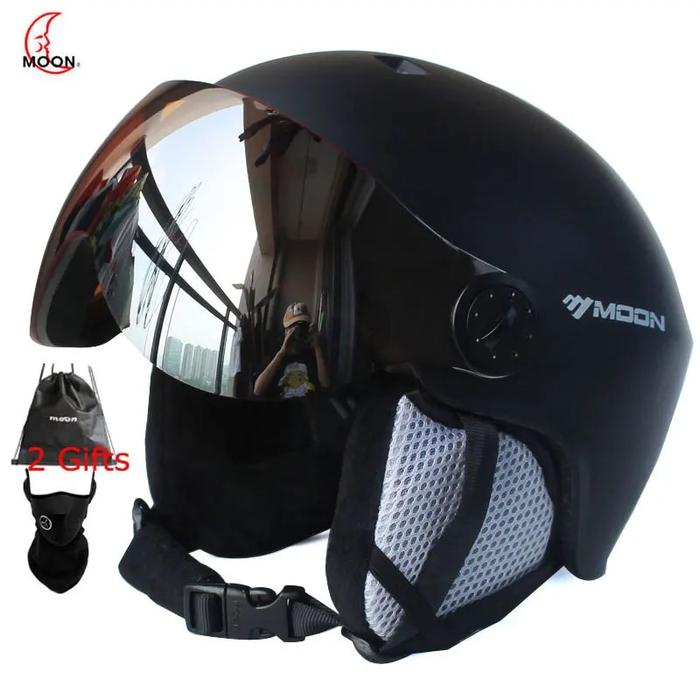Gambar Moon Goggles Skiing Helmet Integrallymolded Pceps Highquality dari Totoro Starr undefined Tokopedia