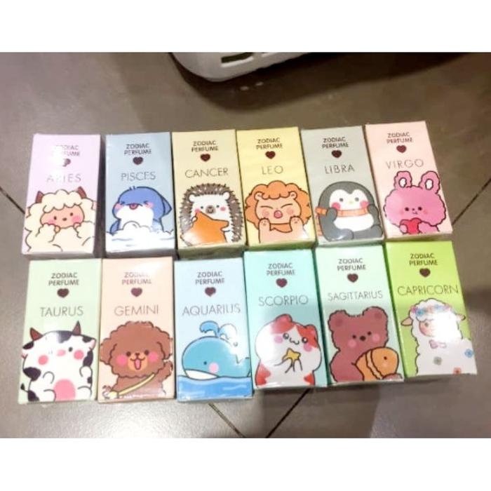 Jual MINISO ZODIAC PERFUME NEW ARRIVAL PARFUM ZODIAK TERBARU ISI
