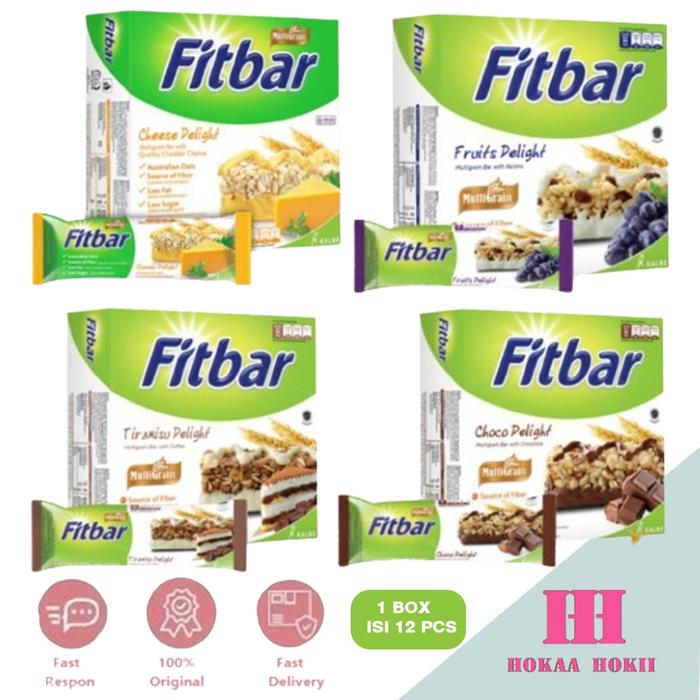 Gambar WGN649 Fitbar Multrain Cemilan Instan Untuk Diet 1 box isi 12pcs dari FAOZAN-AMAR3 undefined Tokopedia