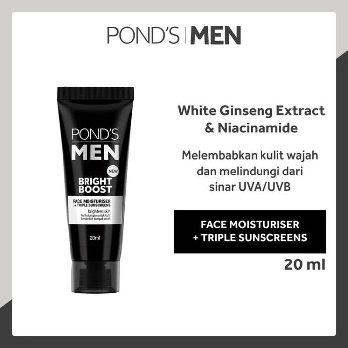 Gambar OQW Pond's Men Bright Boost Face Moisturizer 20 ml dari ANASTASIAFERNANDA undefined Tokopedia