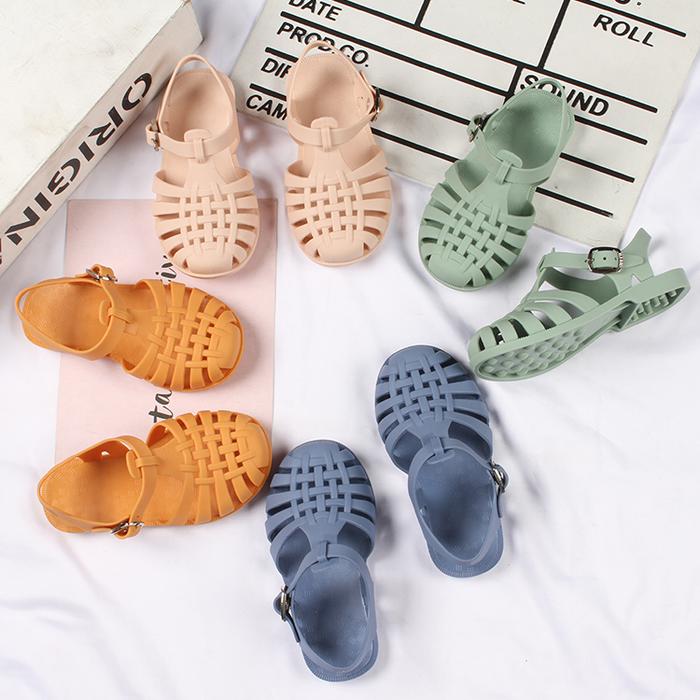 Viral Kids Sandals Kids Closed Toe Hook And Loop Sendal Anak Dengan