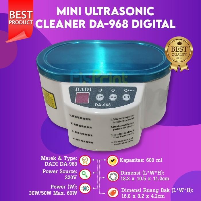 Gambar Mini Ultrasonic Print Head Pemebersih Kacamata Ultrasonik Cleaner - Plus Timer dari FixPrint Indonesia undefined Tokopedia