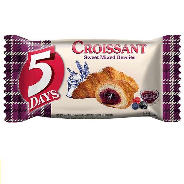 Gambar 5 DAYS CROISSANT MIXED BERRIES 60 GR dari Hypermart Solo Hartono undefined Tokopedia