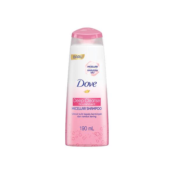 Gambar DOVE SHP MICELLAR DEEP CLEANSE 190ML dari Hypermart Manado Kairagi undefined Tokopedia