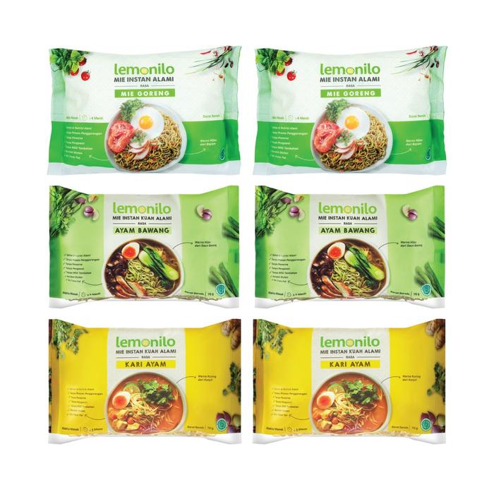 Gambar Lemonilo Mie Instan Sehat Organik - AYAM BAWANG dari Soleh9999 undefined Tokopedia