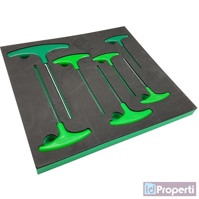 Gambar Tekiro Eva Kunci Tipe L Model T 7pcs Set Perkakas Mekanik Bengkel Tool dari IDProperti undefined Tokopedia