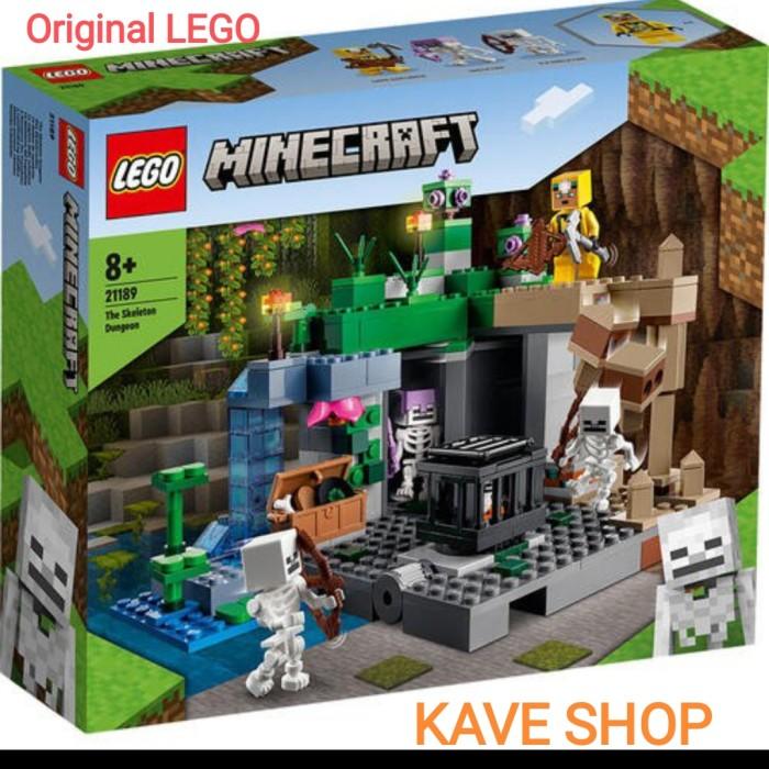 Gambar TEROKE LEGO 21189 Minecraft : The Skeleton Dungeon dari abdul775xcm undefined Tokopedia